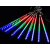 Lampki sople meteory led padający śnieg 50cm ip44 Multikolor