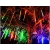 Lampki sople meteory led padający śnieg 50cm ip44 Multikolor
