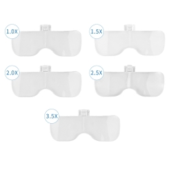 Lupa okulary zegarmistrzowskie naprawa 2 led 6x