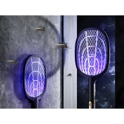 Elektryczna łapka packa na muchy komary ćmy owady z lampą uv z podstawką