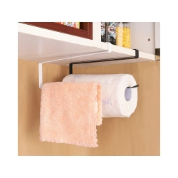 Uchwyt wieszak na ręcznik papierowy kuchenny wsuwany metalowy mat loft