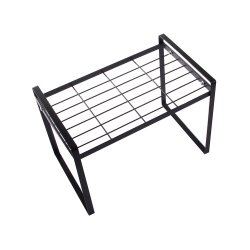 Półka metalowa jednopoziomowa na blat kuchni organizer kuchenny stojak loft