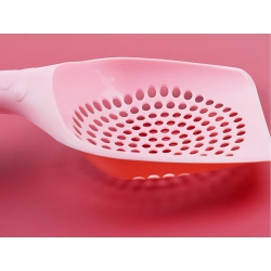 Łopatka do kuwety kota duża szpatułka do żwirku plastikowa wytrzymała