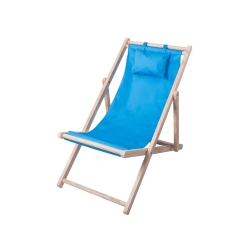 Leżak drewniany leżaki plażowy składany ogrodowy poduszka fotel na plażę