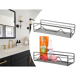 Półka łazienkowa do łazienki pod prysznic prysznicowa loft wisząca metalowa