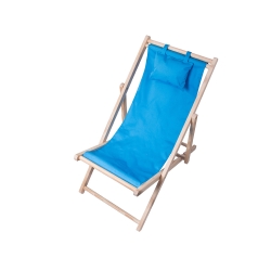 Leżak drewniany leżaki plażowy składany ogrodowy poduszka fotel na plażę