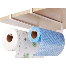 Uchwyt wieszak na ręcznik papierowy kuchenny wsuwany metalowy mat loft