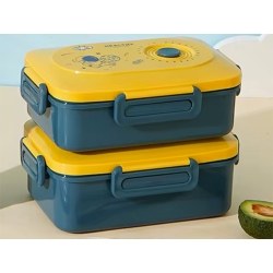Lunchbox śniadaniówka pojemnik na śniadanie obiad z przegródkami sztućce