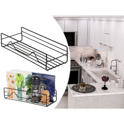 Półka łazienkowa do łazienki pod prysznic prysznicowa loft wisząca metalowa