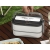 Śniadaniówka z przegródkami piętrowy pojemnik xxl sztućce lunchbox 1400ml