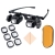 Lupa okulary zegarmistrzowskie serwis podświetlenie 2 led 2x 6x 8x 12x 24x