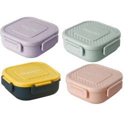 Lunchbox śniadaniówka pojemnik na śniadanie obiad z przegródkami sztućce