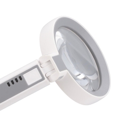 Lupa szkło powiększające lampa do czytania kosmetyczna podświetlenie 20 led