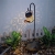 Konewka solarna lampa wisząca na wbijanym wieszaku w stylu retro 2szt