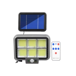 Duży halogen solarny HS-8022 pilot, czujnik ruchu i zmierzchu 40W 12cob