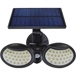 Lampa ścienna solarna SMD-56LED z czujnikiem ruchu i zmierzchu