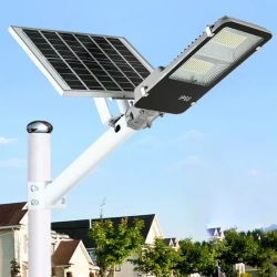 Latarnia solarna lampa uliczna 259 LED 400W IP67 pilot i mocowanie