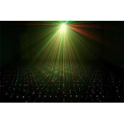 Dyskotekowy projektor laserowy RGB zewnętrzny 3D trzy kolory  IP65