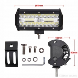 Halogen lightbar-doświetlacz Led 120W-combo 9600lm