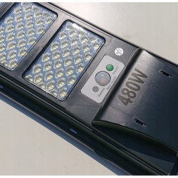 Latarnia solarna LED SMD 480W + pilot + mocowanie