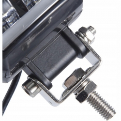 1 x Halogen motocyklowy H LED z ringiem BLUE+włącznik
