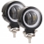 1 x Halogen motocyklowy H LED z ringiem BLUE+włącznik