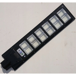 Latarnia solarna LED SMD 650W, czujnik ruchu, pilot