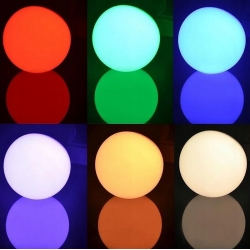 Żarówka diodowa LED RGB+W 2 in 1 E27 16 kolorów +