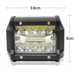2*Halogen lightbar doświetlacz 18led 60w 6000lm