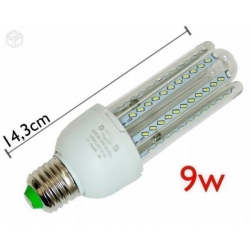 ŻARÓWKA DIODOWA E27 CORN LED 9 W CIEPŁA/ZIMNA W-WA