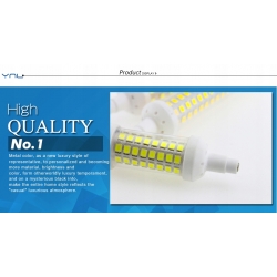 ŻARNIK HALOGENOWY LED R7S 6W 78mm ZIMNY/CIEPŁY/neutralny