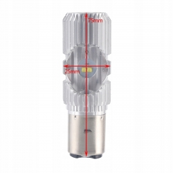 ŻARÓWKA BA20 D CREE LED 2400LM ZIMNA 20W ZIMNA-WWA