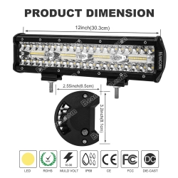 Halogen led roboczy doświetlacz 240W lightbar W-w