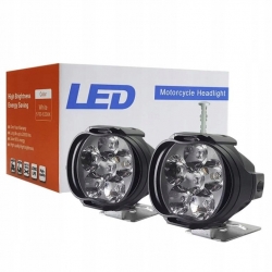 2 x Halogen led doświetlacz 40Wat 9 led + włącznik