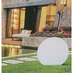 Duża kula ogrodowa Led KOLOROWA 15 cm solarna Lamp